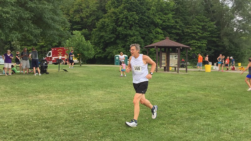 2015 Road Runner Classic 8K 127.JPG - 2015 Road Runner Classic 8K run at Maybury State Park outside Northville Michigan on July 25, 2015.